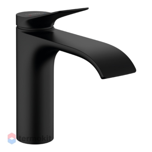 Смеситель для раковины Hansgrohe Vivenis черный матовый 75022670