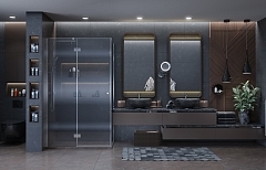 Душевой уголок Ambassador Diamond 2000x1200x800 хром левый 12011104L