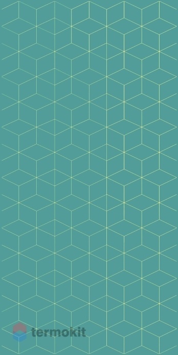 Керамическая плитка Creto Mono jasmine geometry sea декор 30x60