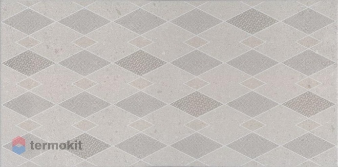 Керамическая плитка Kerama Marazzi Про Матрикс AZ/C014/11259R Декор серый светлый матовый обрезной 30x60x9