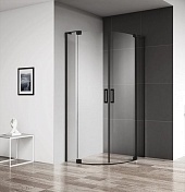 Душевой уголок Cezares SLIDER 1950x900x900 черный матовый SLIDER-R-2-90/100-C-NERO
