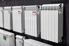 Секционный биметаллический радиатор Global Style Plus 500 \ 07 секций \ с боковым подключением Уцененный