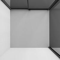 Душевой уголок Niagara Nova 1950x1000x900 (тонированное стекло) черный матовый NG-85-9TB-TB100-34