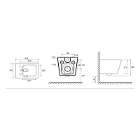Унитаз подвесной TECE Spring S с сиденьем Microlift 9700996
