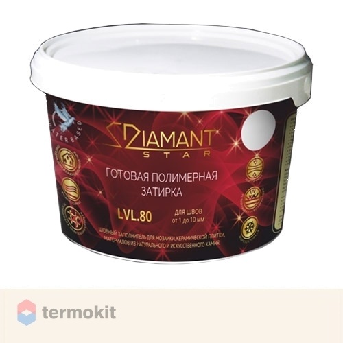 Затирка Диамант полимерная Diamant Star 807 светло-бежевый (2 кг)