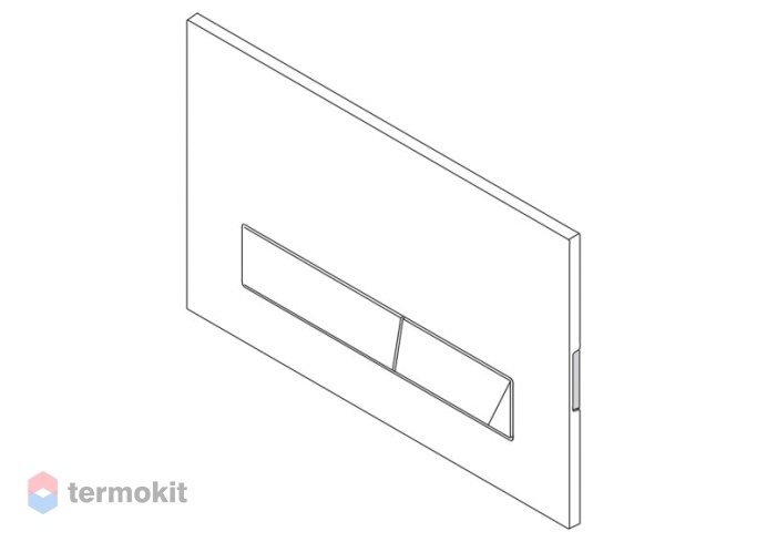 Клавиша смыва BelBagno MARMI хром глянец BB010-MR-CHROME