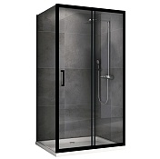 Душевой уголок ABBER Schwarzer Diamant 1950x1800x700 черный AG30180B-S70B