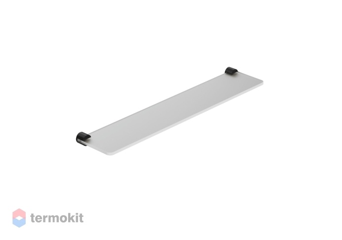 Полка Kludi Vela R стеклянная черный матовый 5897339