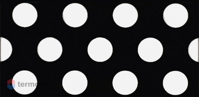 Керамическая плитка Kerama Marazzi Этуаль AD/A383/16000 Декор черный 7,4х15