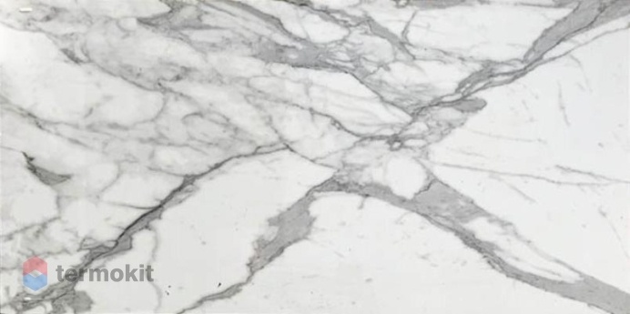 Керамогранит Casalgrande Padana Marmoker СП545 Bookmatch Statuario Grigio Lucido Spec. B 59х118