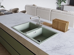 Мойка для кухни Omoikiri Kitagawa 86-2 GB графит 4993492