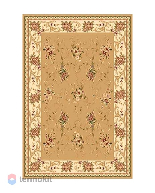 Ковёр Merinos Valencia 100x200 прямоугольный бежевый 5455