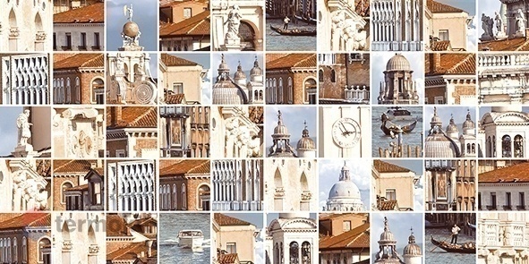 Керамическая плитка Ceramica Classic Venezia бежевый Мозаика стандарт 10-31-11-273 25х50