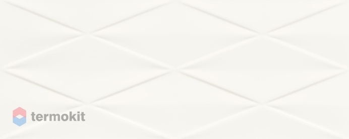 Керамическая плитка Tubadzin Abisso W-Abisso white STR настенная  29,8x74,8