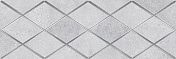 Керамическая плитка Ceramica Classic Mizar Attimo Декор тёмно-серый 17-05-07-1180-0 20х60