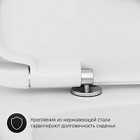 Унитаз напольный AM.PM Spirit 2.0 FlashClean с бачком без сиденья C708600WH