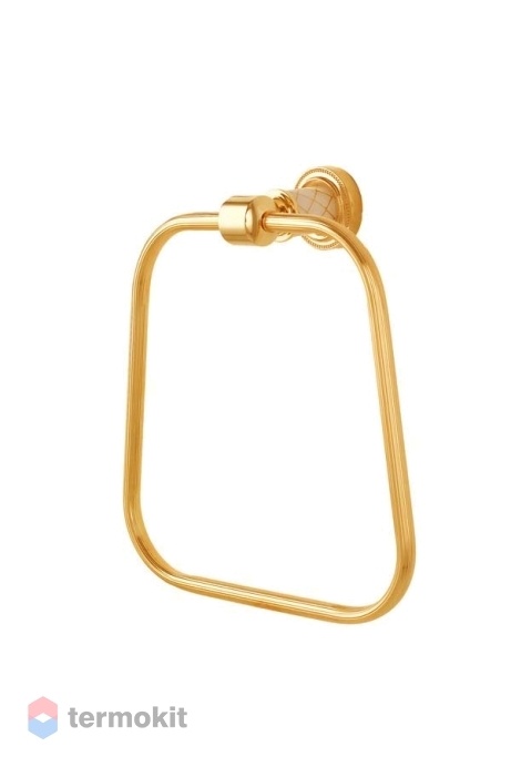 Кольцо для полотенец Boheme Murano золото 10905-W-G