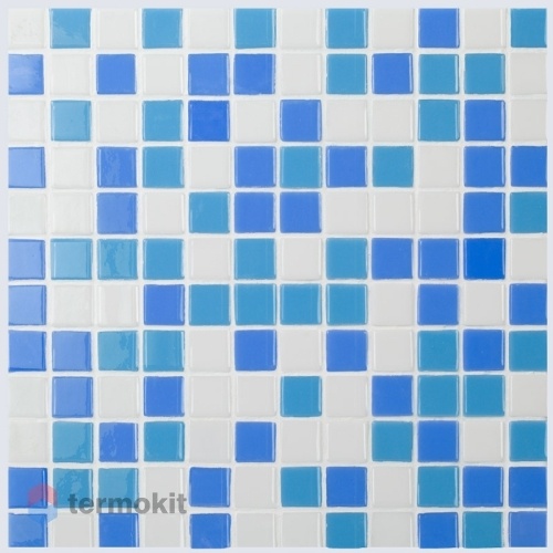 Мозаика Стеклянная Vidrepur Mixed № 100/102/106 (на бумаге) 31,7x31,7