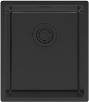 Мойка для кухни Paulmark LASSAN матовый черный LA38-MBN