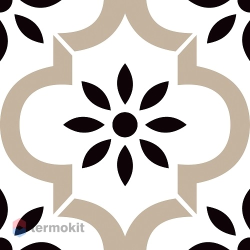 Керамогранит Alpas Cera Ornament 3058 matt 20х20