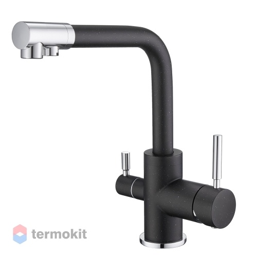 Смеситель для кухни EMAR Quartz морион 3003N.8 Морион