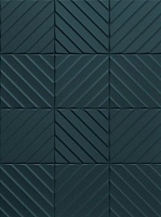 Керамическая плитка Marca Corona 4D Diagonal Deep Blue 20х20