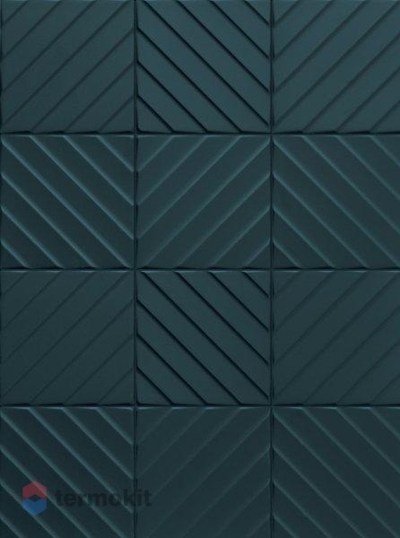 Керамическая плитка Marca Corona 4D Diagonal Deep Blue 20х20