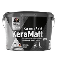 Düfa Premium KeraMatt Keramik Paint Сверхпрочная интерьерная краска для стен и потолков глубокоматовая, База 1 2,5 л