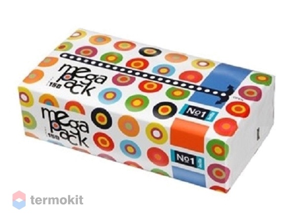 Салфетки косметические Bella MegaPack 2-слойные 150 шт