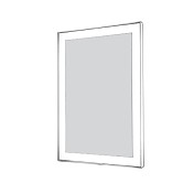 Зеркало Aquanet Алассио 90 LED 00196636