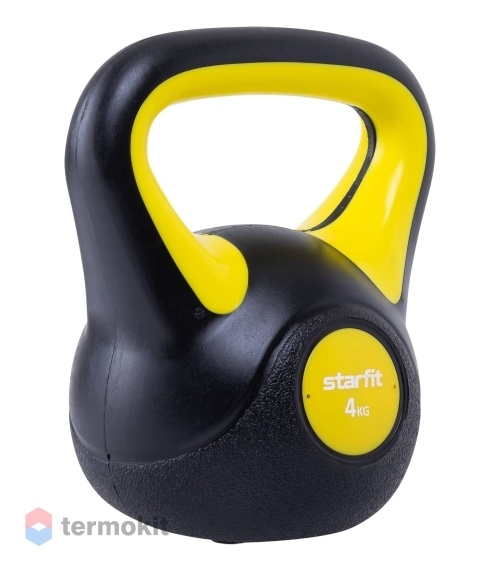 Гиря пластиковая Starfit DB-502 4 кг, желтый