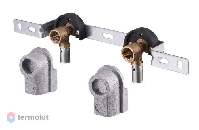 Шина монт.16 х 2.0 мм х Rp1/2 80мм (изогнутая) арт.1518188 Oventrop "Cofit P"