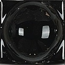 Керамическая плитка Adex Rombos ADNE8035 Taco Esfera Negro Вставка 2х2