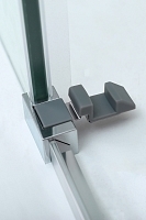 Душевой уголок Cezares Duet Soft-M 1950x1400x1000 хром DUET SOFT-M-AH-1-140/100-C-Cr