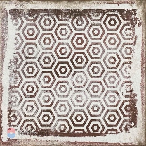 Керамогранит Smile Tile Toscana Rose Deco 20x20