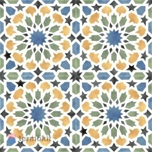 Керамическая плитка Kerlife Tanger Blue настенная 45x45