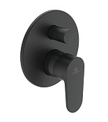 Встраиваемый смеситель для ванны и душа Ideal Standard CERAFINE O черный A7193XG