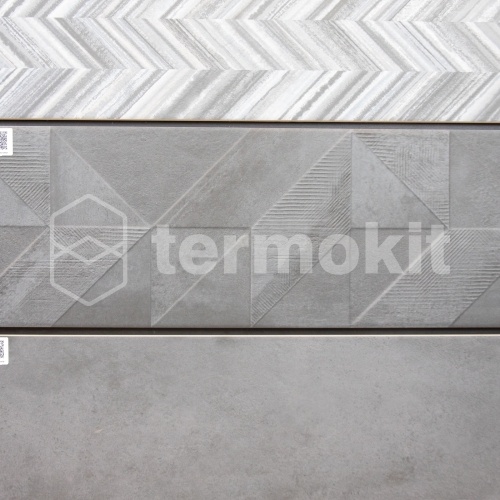 Керамическая плитка Ibero Cromat One Delice Carbon Настенная 25х75