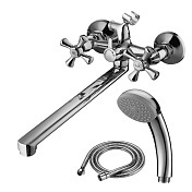 Смеситель для ванны и душа Orange Classic хром M71-211cr