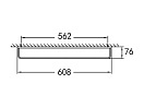 Полотенцедержатель Cezares MAXIMA CZR-F-8912