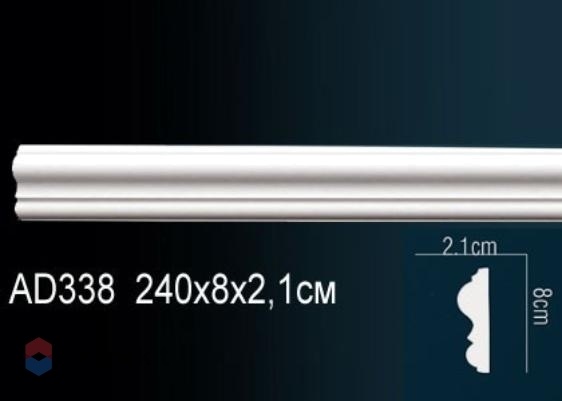Молдинг Perfect гладкий AD338