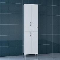Шкаф-колонна СанТа Стандарт 50 напольный белый глянец 501013