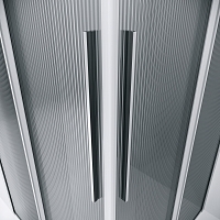 Душевой уголок Niagara Nova 1950x1000x1000 (рифленое стекло) хром NG-4624-34