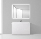 База под раковину Belbagno MARINO напольная MARINO-900-2C-PIA-BL-P Bianco Lucido