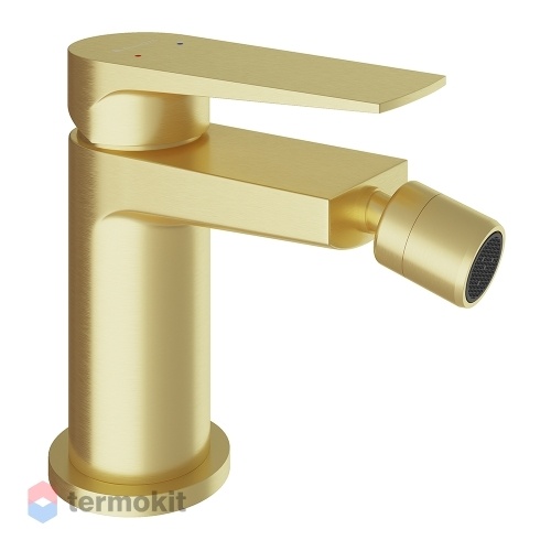 Смеситель для биде Aqueduto LINHA золото шлифованное LIN0550