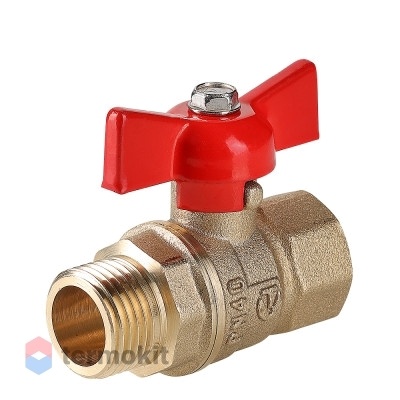Кран шаровой Valtec Стандарт 3/4" ВН PN40 (бабочка)