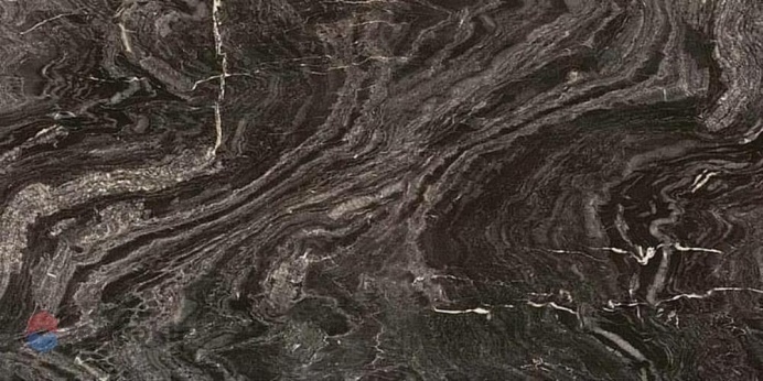 Керамогранит Seranit Dark River Black Full Lapp 60x120