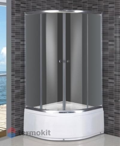 Душевой уголок Dolphin TN-109 90х90х195 28911999-11 Хром