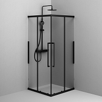 Душевой уголок AM.PM Func 2000x900x900 черный матовый W84G-403-9090-BТ