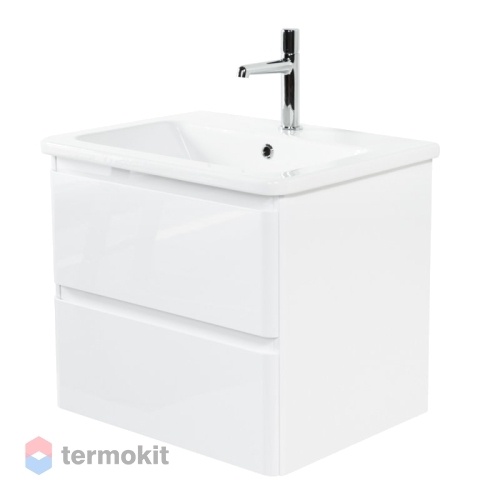 Тумба под раковину BELBAGNO Albano 60 подвесная Rovere Nature Grigio ALBANO-CER-600-2C-SO-RNG